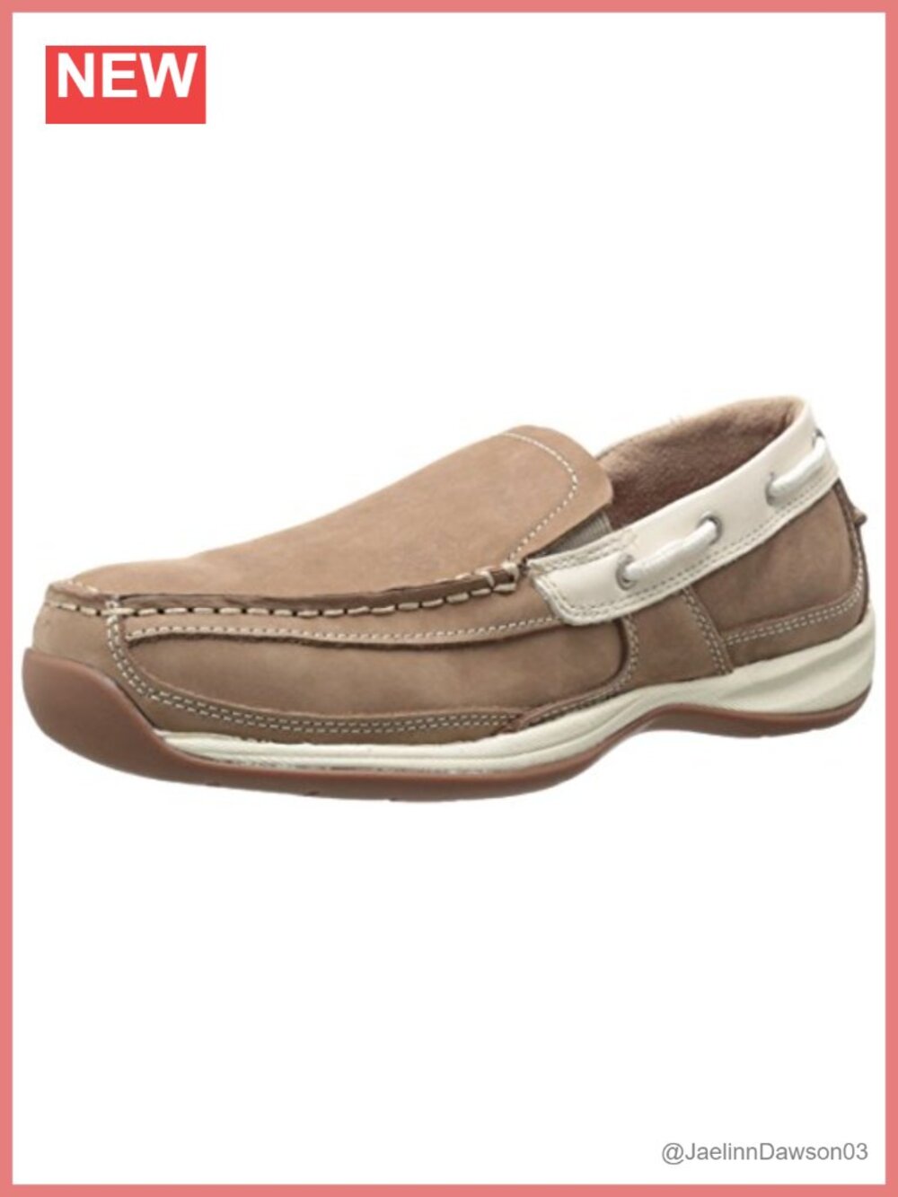 Rockport Women's Steel Toe Boat Shoe Slip-On Leather Work Shoes